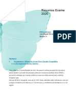 Resumos Exame História 2020 Módulo 8