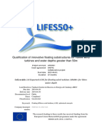 D2.8 Ecpected LCOE For Floating Wind Turbines 10MW+ For 50m+ Water Depth