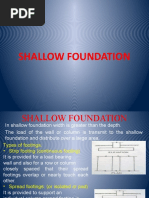 Shallow Foundation