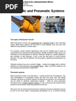 Hydraulic and Pneumatic Systems: Two Types of Fluid Power Circuits