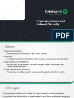 Communications and Network Security