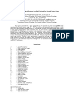 Shape Optimum Design of Horizontal Axis Wind Turbine in Low Reynolds Number Range