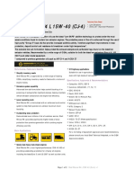 Shell Rimula R4L 15W-40 Datasheet