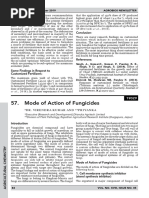 Mode of Action of Fungicides: Conclusion