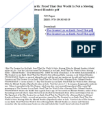 The Greatest Lie On Earth: Proof That Our World Is Not A Moving Globe Download by Edward Hendrie PDF