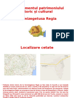 Managementul Patrimoniului - Sarmizegetusa Regia-Prezentare