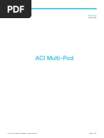 ACI Multi-Pod: Cisco Public