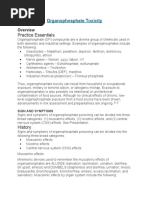 Practice Essentials: Organophosphate Toxicity