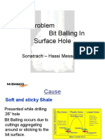 Drilling Problem Bit Balling in Surface Hole: Sonatrach - Hassi Messaoud