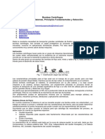 Bombas Centrífugas Aplicación, Sistemas, Principios Fundamentales y Selección