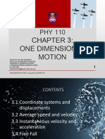 PHY110 Chapter 3