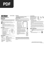 User's Guide: Continuity Tester Pro Model CT20