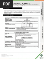 Eucoflex Acabado L PDF