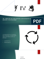 16.-Adecuar Los Instrumentos de Evaluación para Atender A La Diversidad