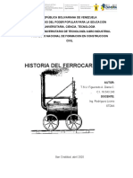 Historia Del Ferrocarril en Venezuela