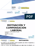 Motivación Laboral y Compensacion