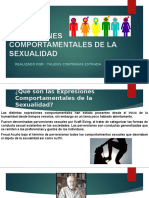 Expresiones Comportamentales de La Sexualidad