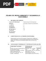 III SEM CONTABILIDAD 2 Silabo Medio Ambiente y Desarrollo Sostenible