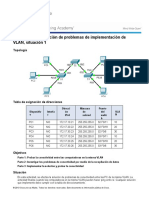 6.2.3.7 Packet Tracer - Troubleshooting A VLAN Implementation - Scenario 1 Instructions