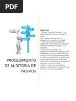 Procedimiento de Auditoria de Pasivo