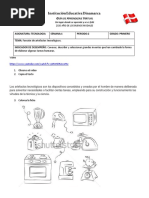 Función de Artefactos Tecnológicos PDF