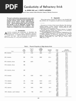 Thermal Conductivity of Refractory Brick PDF