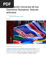 Explicacion de Los Derechos Humanos