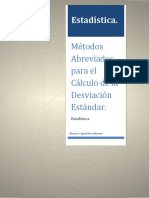 Métodos Abreviados para El Cálculo de La Desviación Estándar