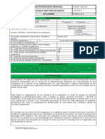 Administración Industrial