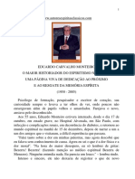 Biografia de Eduardo Carvalho Monteiro