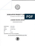 Durgapur Project Ltd. Training Report