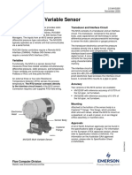 MVS205 Multi-Variable Sensor: Specification Sheet