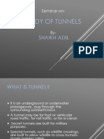 Study of Tunnels: Shaikh Adil