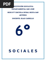 Talleres 6º Grado Ciencias Sociales