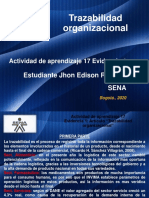 Evidencia 1 ARTICULO TRAZABILIDAD ORGANIZACIONAL