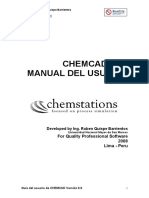 Traduccion Por CHEMCAD V6.0 MANUAL DEL U PDF