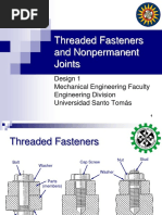 Threaded Fasteners and Nonpermanent Joints