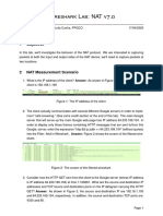 Wireshark Lab: NAT v7.0: 1 Objective