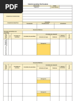 PLANTILLA VACIA Esquema de Planificación de Unidad de Aprendizaje de Secundaria.