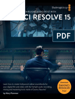 DaVinci Resolve 15 Fairlight Audio Post