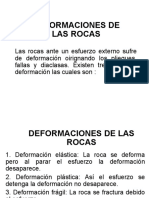 Deformaciones de Rocas y Fracturas