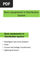 Basic Equipments in Distribution System