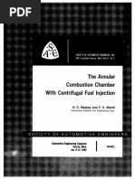 The Annular Combustion Chamber With Centrifugal Fuel Injection PDF