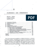 Acidimetry and Alkalimetry: Martin I. Blake