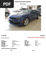 2020 Chevrolet Camaro (20CHEV2SS)