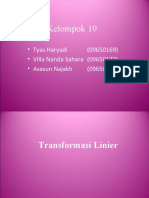 Transformasi Linier Kul 1 Web 2