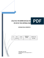 CALCULO IMPEDANCIAS en Subtransmision PDF