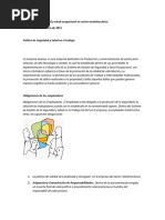 Programa de Seguridad y Salud Ocupacional en Sector Metalmecánico