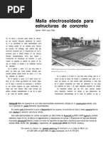 4 Malla Electrosoldada para Estructuras de Concreto