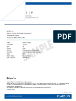 Sample: Mcmi - IV Millon Clinical Multiaxial Inventory-IV Interpretive Report